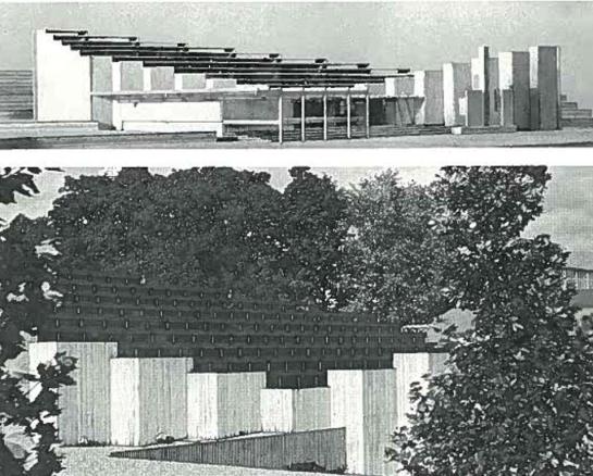 Pawilon fiński na Expo w Brukseli 1958, proj. Reima Pietila 1956-1958. 