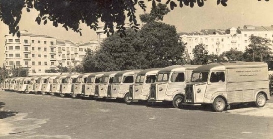 Portugalska flota kamionetek, 1958.